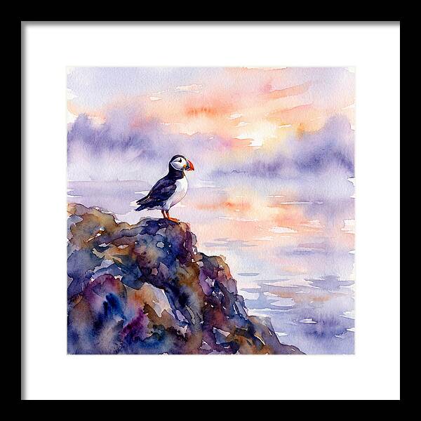 Puffin Along The Coast