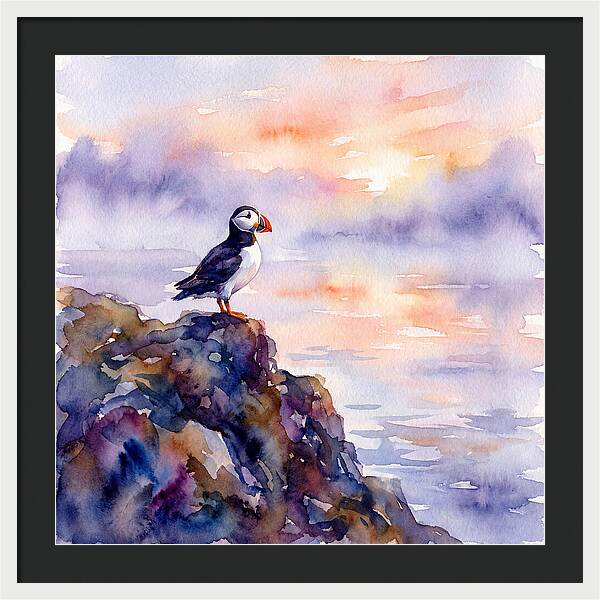 Puffin Along The Coast