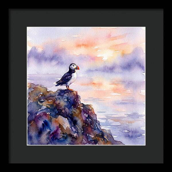 Puffin Along The Coast