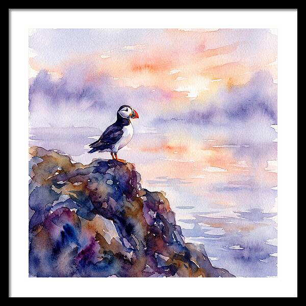 Puffin Along The Coast