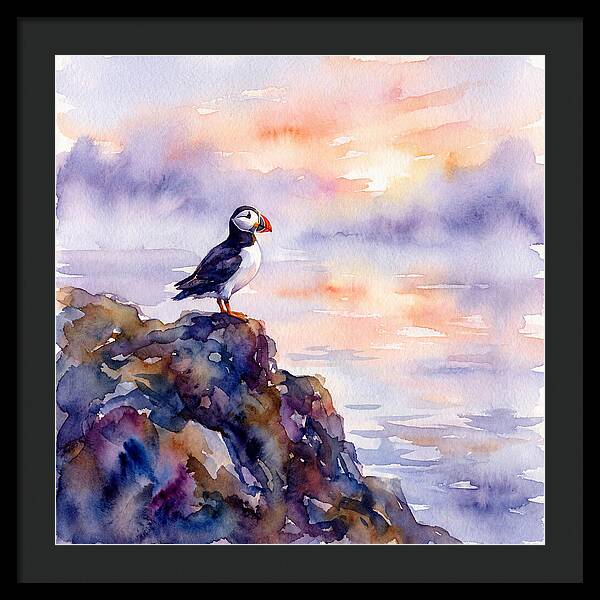 Puffin Along The Coast