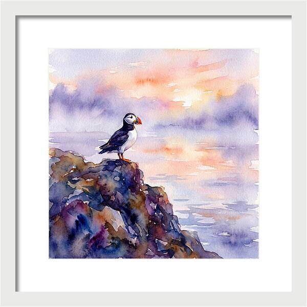 Puffin Along The Coast