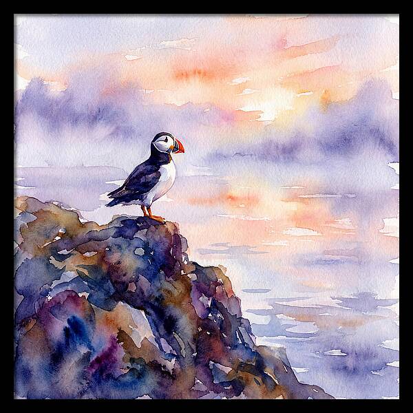 Puffin Along The Coast