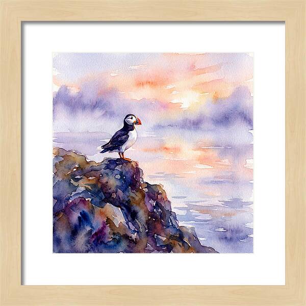 Puffin Along The Coast