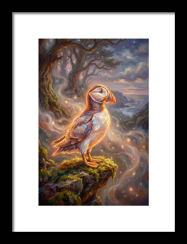 Puffin By The Shore