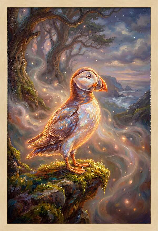 Puffin By The Shore