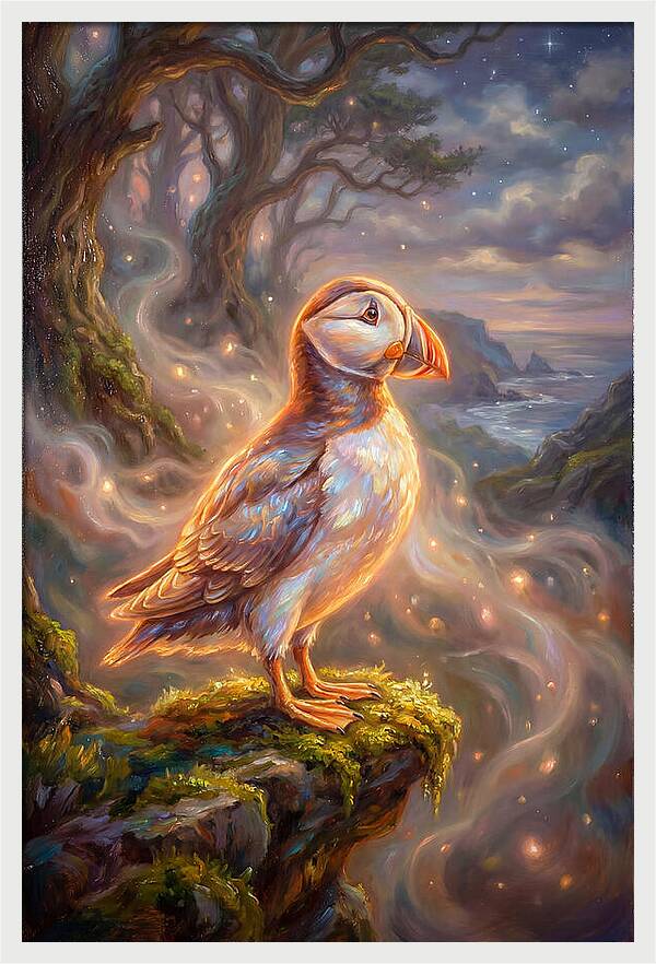 Puffin By The Shore