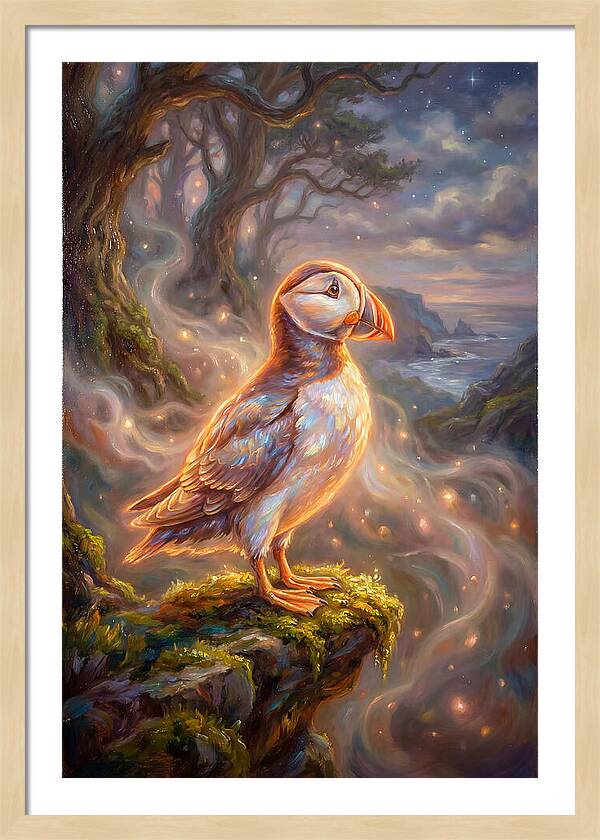 Puffin By The Shore