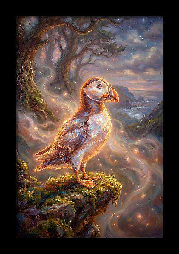 Puffin By The Shore