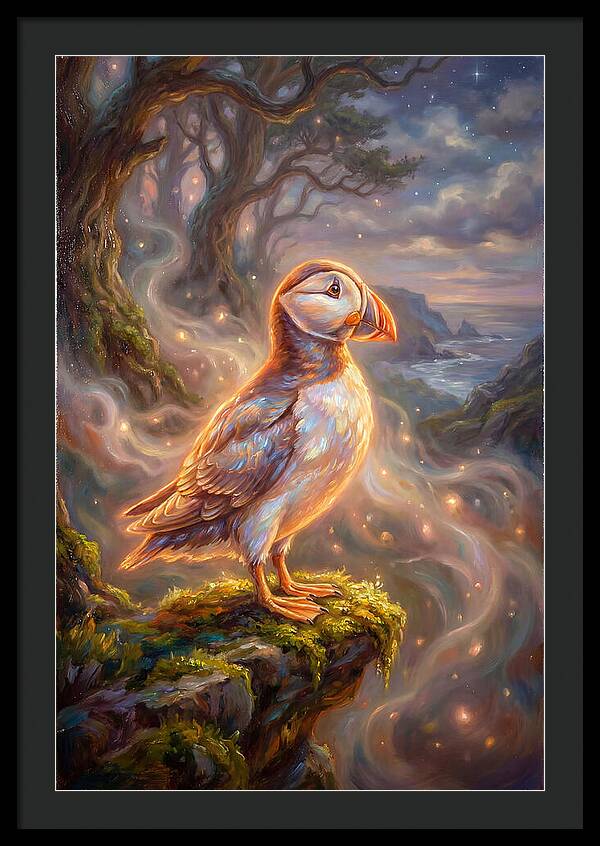 Puffin By The Shore