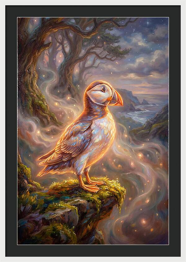 Puffin By The Shore