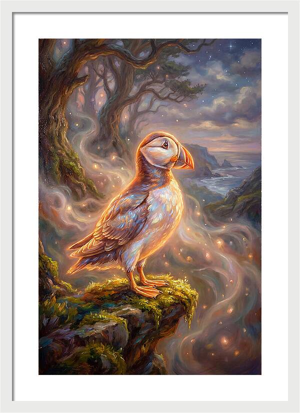 Puffin By The Shore