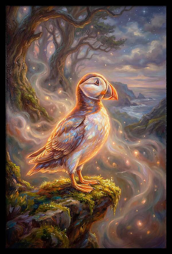 Puffin By The Shore