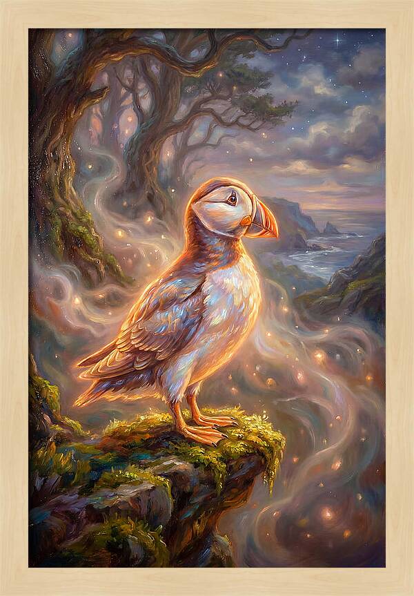 Puffin By The Shore
