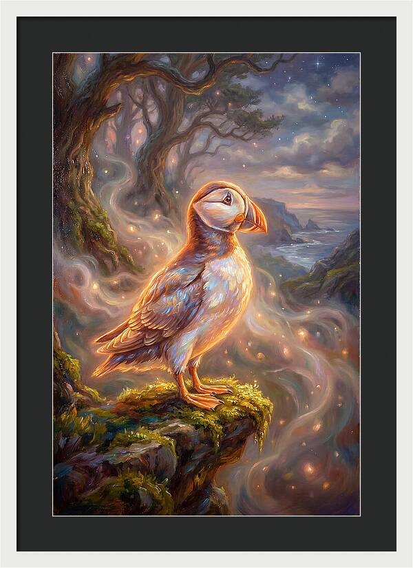 Puffin By The Shore
