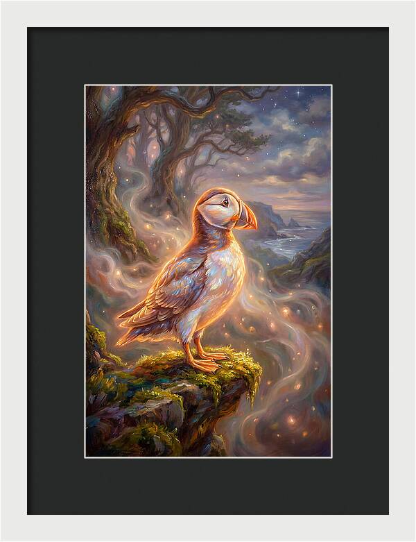 Puffin By The Shore