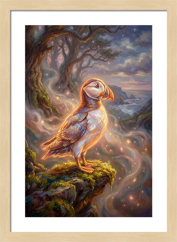 Puffin By The Shore