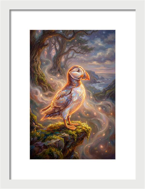 Puffin By The Shore