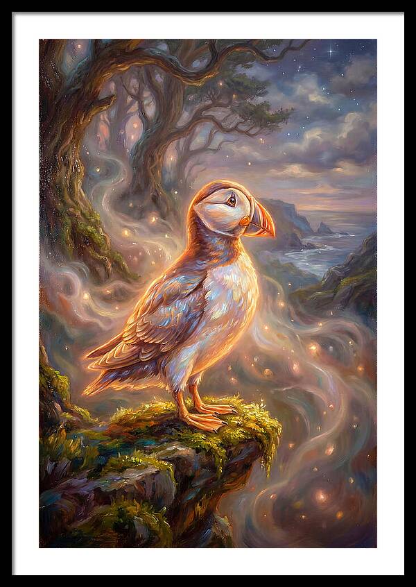 Puffin By The Shore