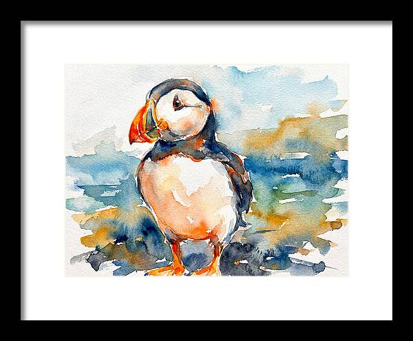 Puffin By The Shore