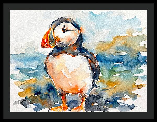 Puffin By The Shore