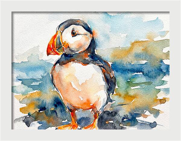 Puffin By The Shore