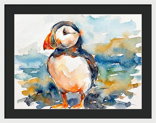 Puffin By The Shore