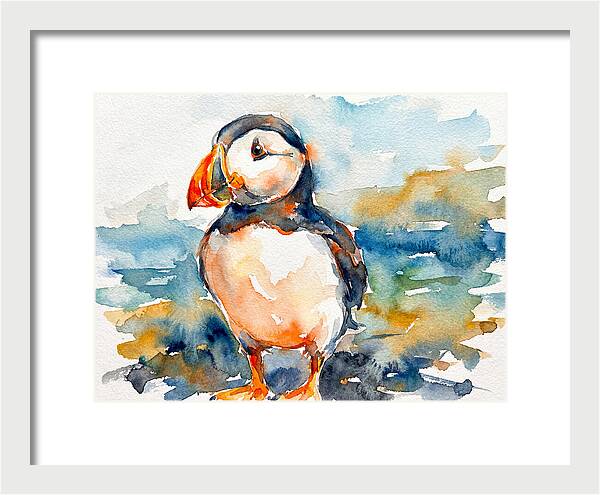 Puffin By The Shore