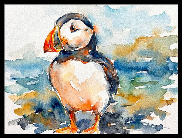 Puffin By The Shore