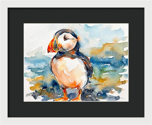 Puffin By The Shore