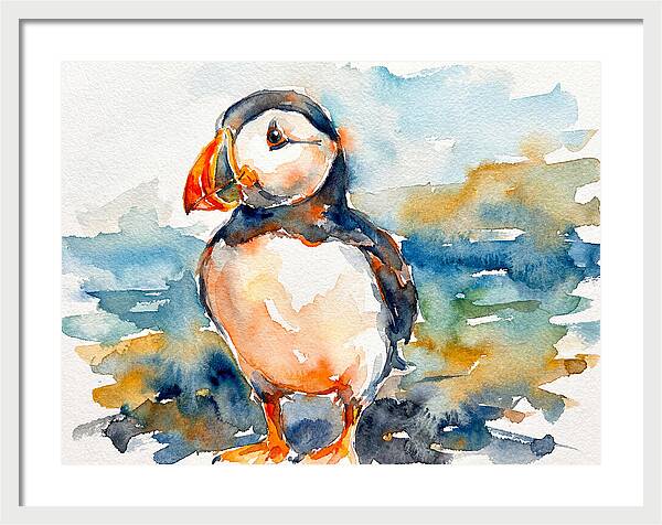Puffin By The Shore