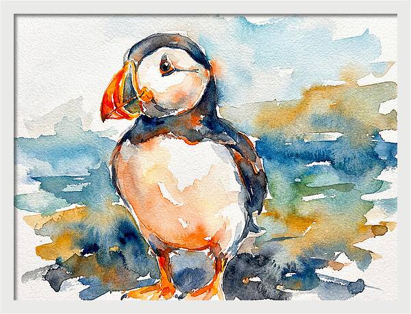 Puffin By The Shore