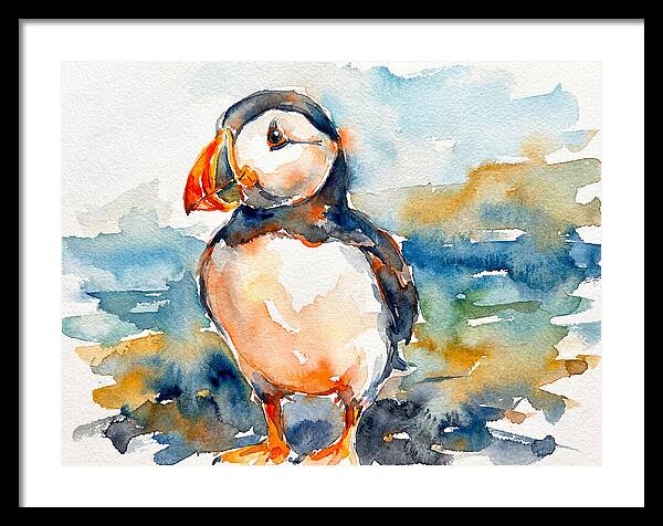 Puffin By The Shore