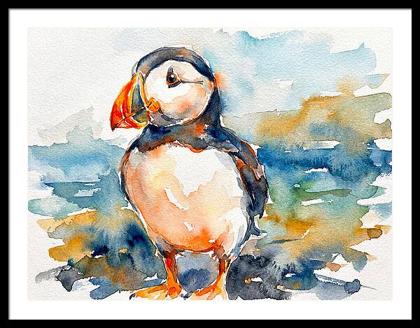 Puffin By The Shore