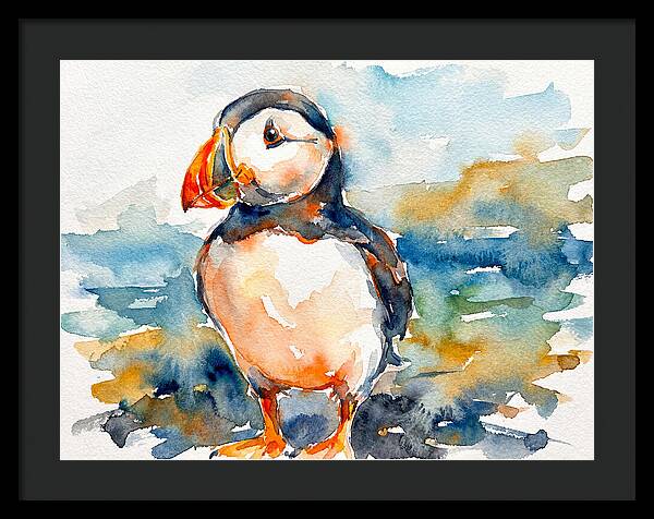 Puffin By The Shore