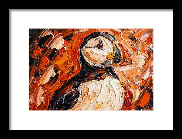 Puffin In Vibrant Colors