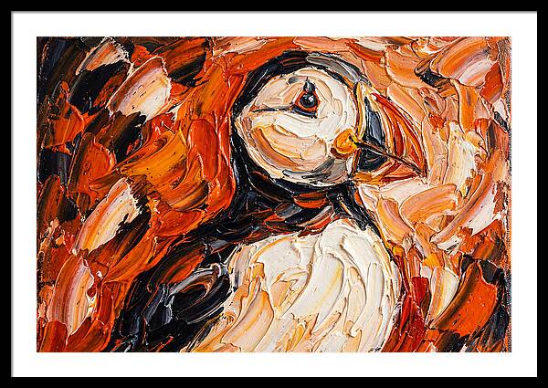 Puffin In Vibrant Colors