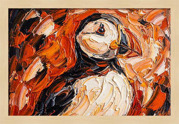 Puffin In Vibrant Colors