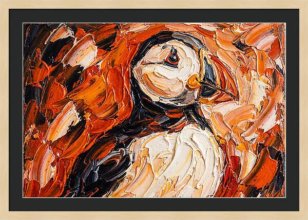 Puffin In Vibrant Colors