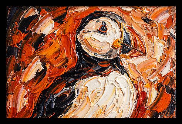 Puffin In Vibrant Colors