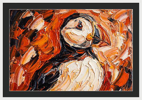 Puffin In Vibrant Colors