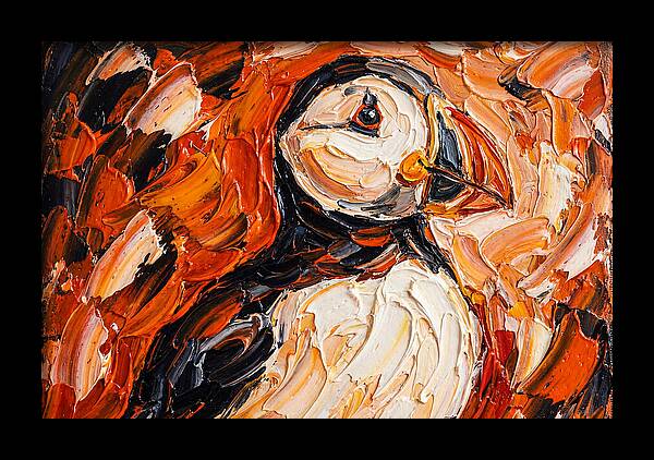 Puffin In Vibrant Colors