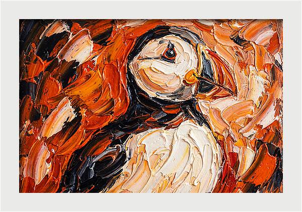 Puffin In Vibrant Colors