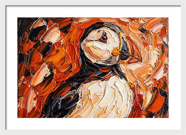 Puffin In Vibrant Colors