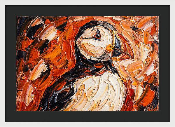Puffin In Vibrant Colors