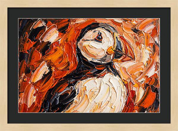 Puffin In Vibrant Colors