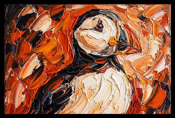 Puffin In Vibrant Colors