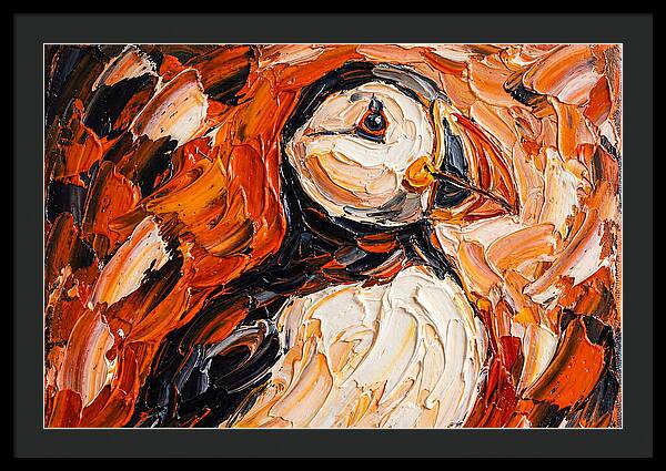Puffin In Vibrant Colors