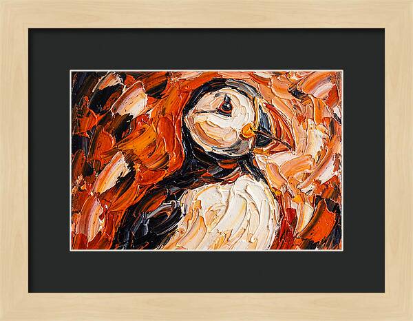 Puffin In Vibrant Colors