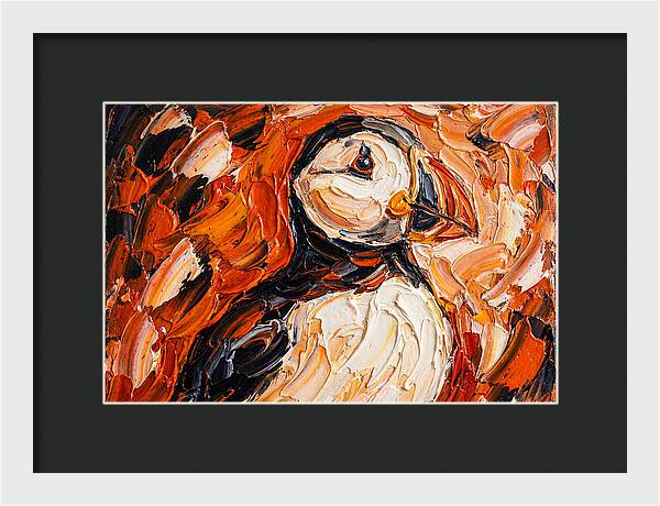 Puffin In Vibrant Colors